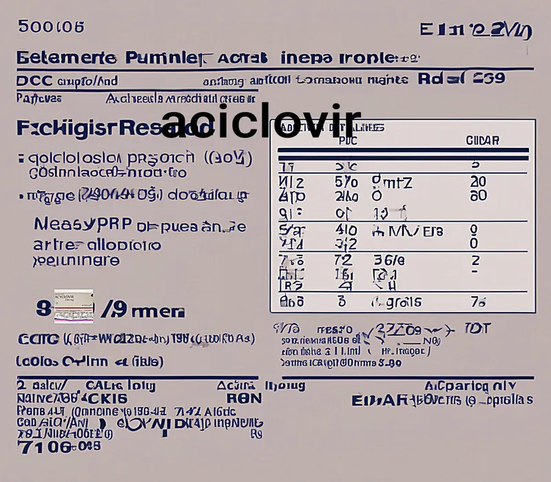 Comprar aciclovir sin receta